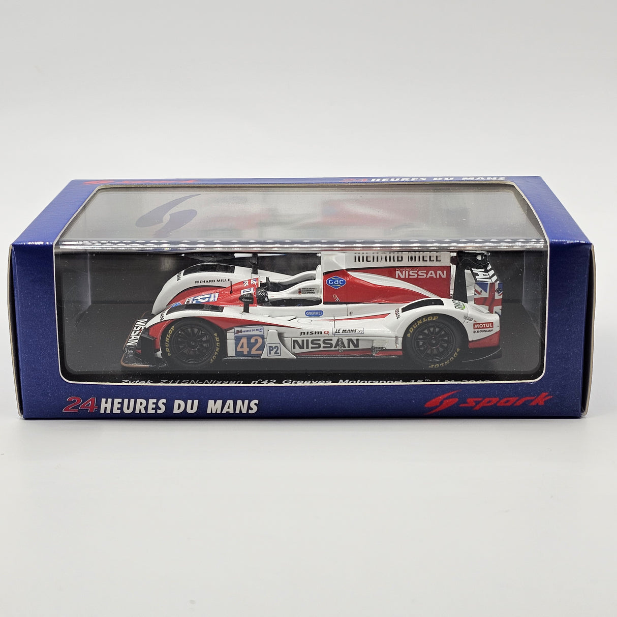 Spark Zytek Z11SN #42 Greaves Motorsport 24Hrs Le Mans 2012 1/43 Scale S3721