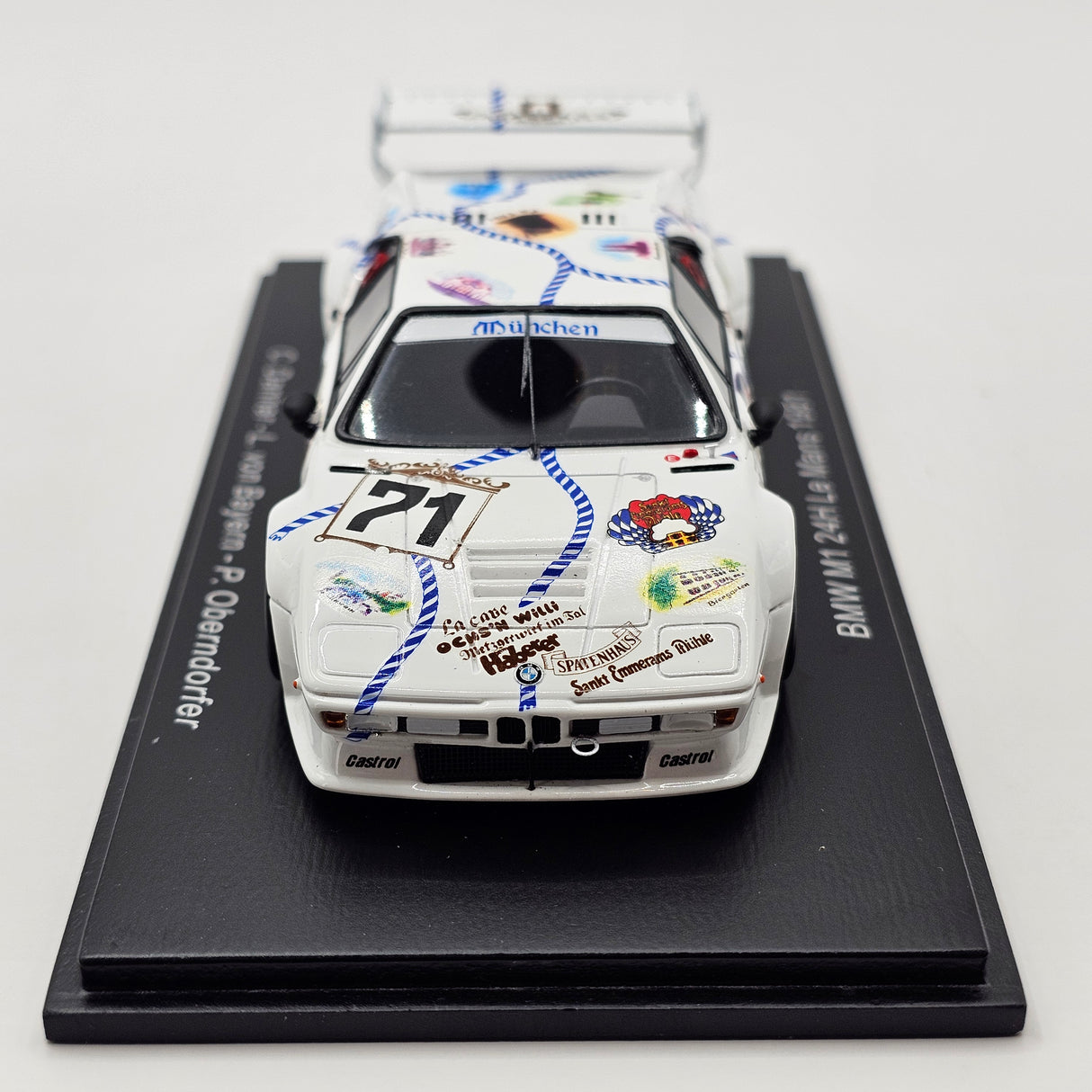 Spark BMW M1 #71 Marko RSM 24Hrs Le Mans 1981 1/43 Scale S6404