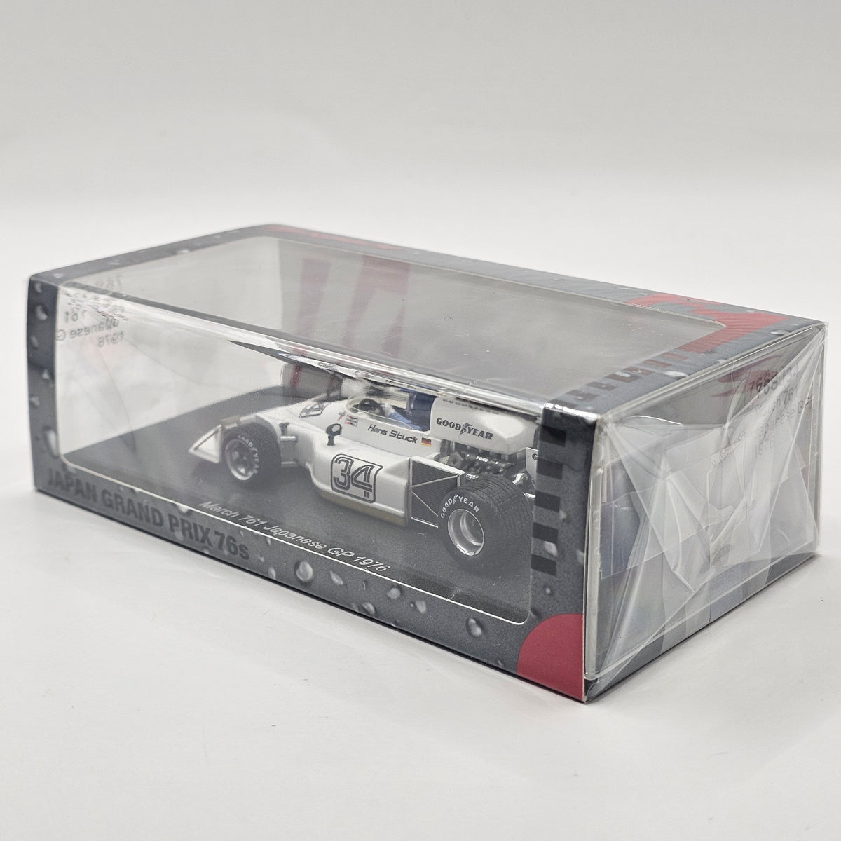 Spark March 961 #34 Hans Stuck 1976 Japanese F1 Grand Prix 1/43 Scale
