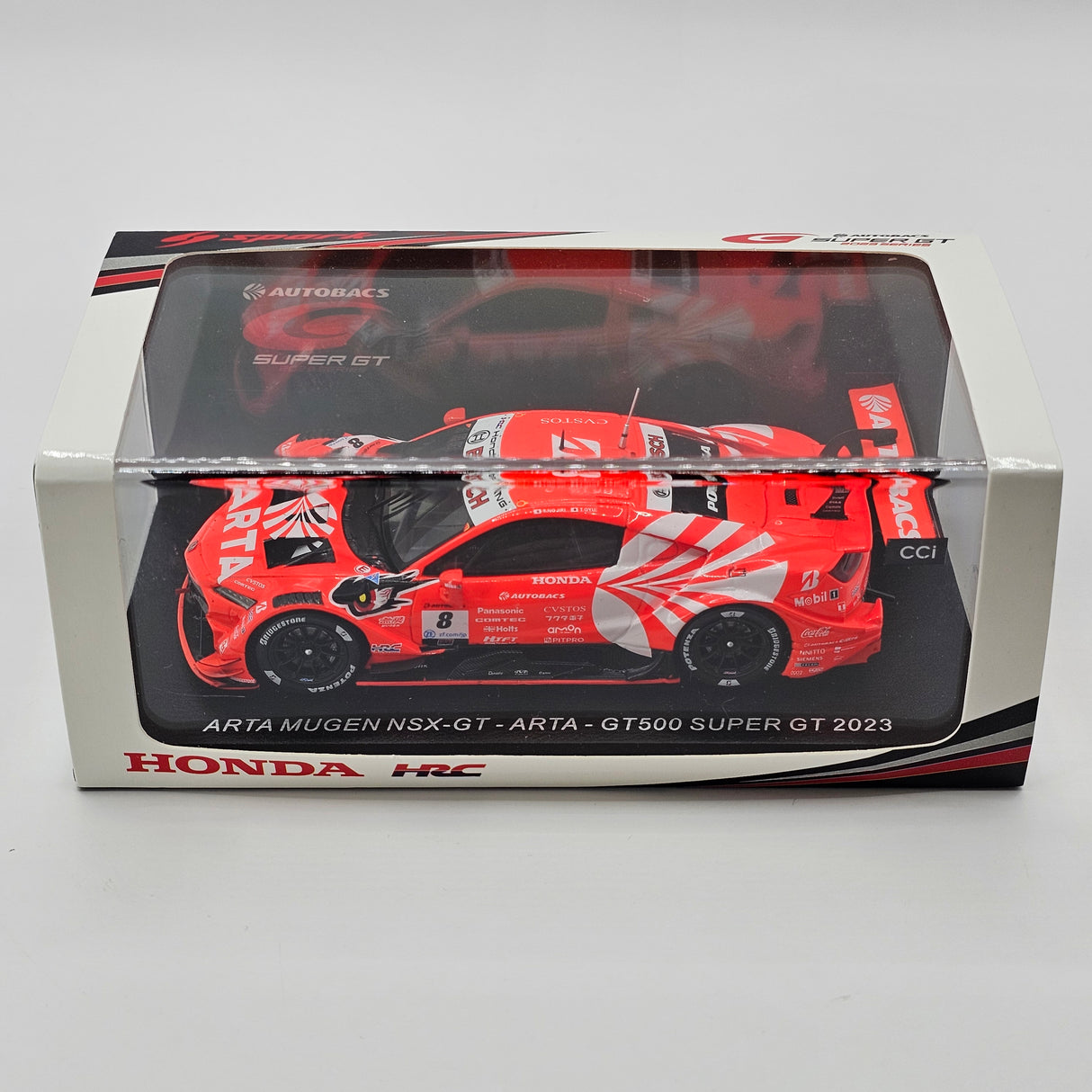 Spark Honda NSX-GT #8 ARTA Super GT GT500 2023 1/43 Scale SGT053