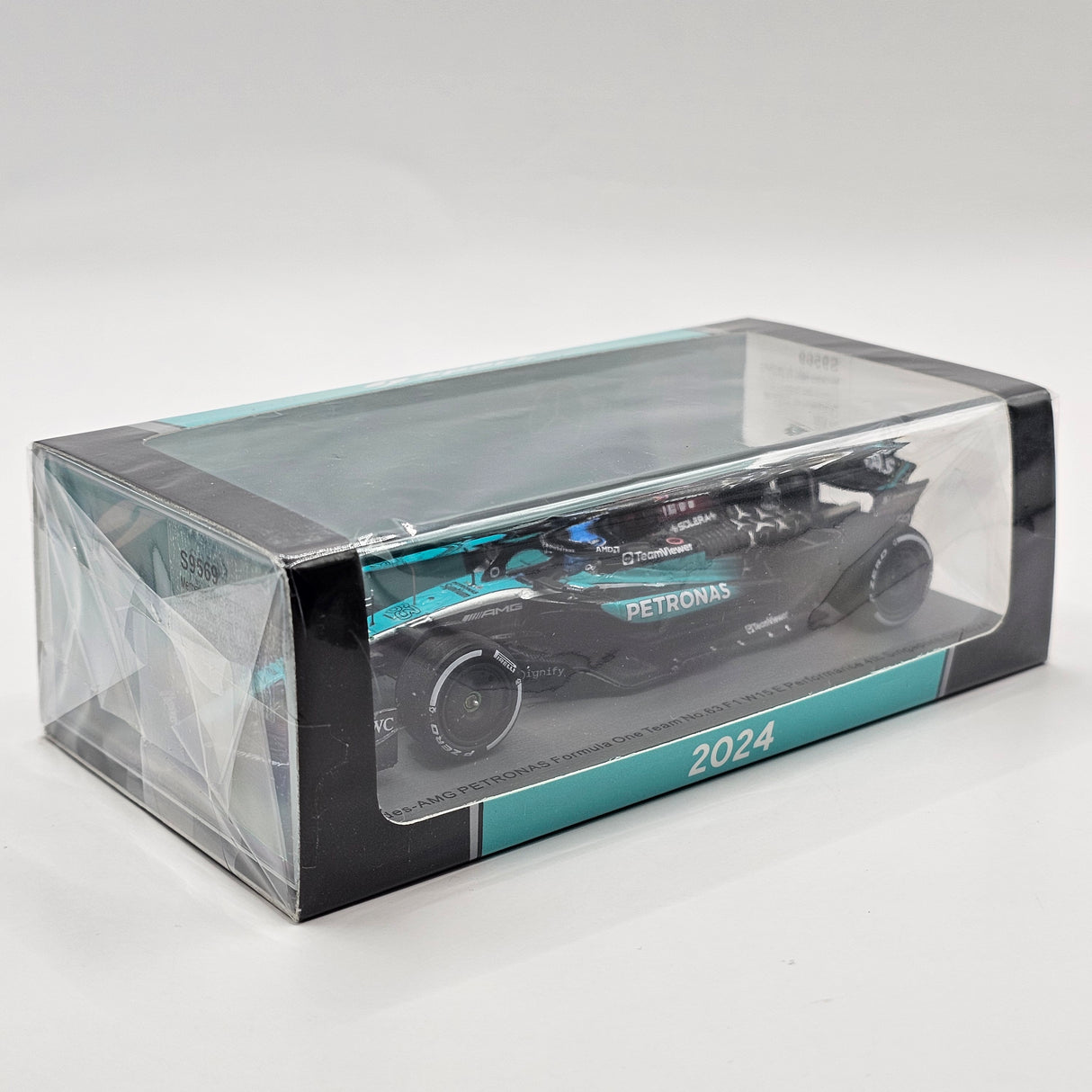 Spark Mercedes-AMG F1 W15 #63 Russell Singapore GP 2024 1/43 Scale