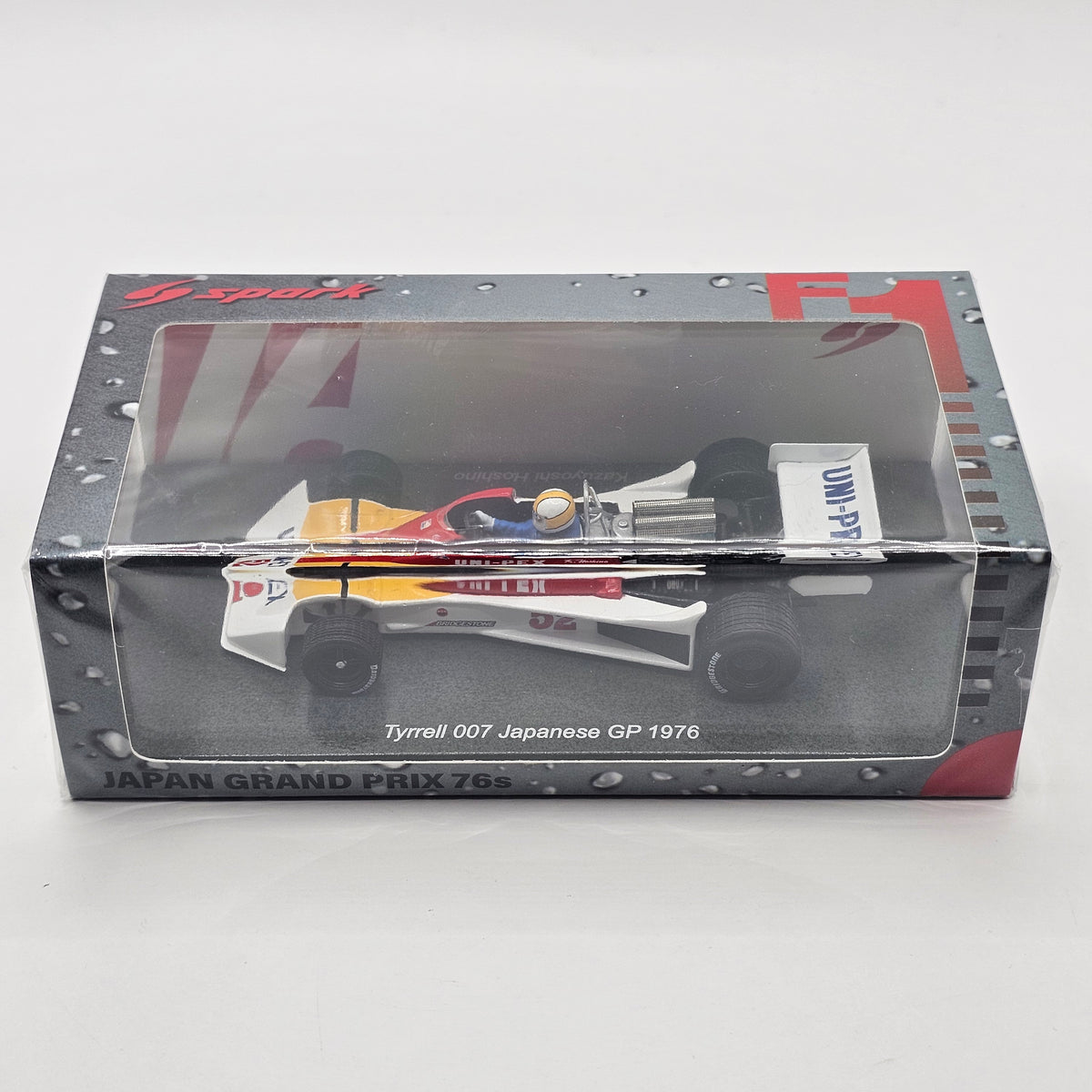 Spark Tyrrell 007 #52 Kazuyoshi Hoshino 1976 Japanese F1 Grand Prix 1/43 Scale
