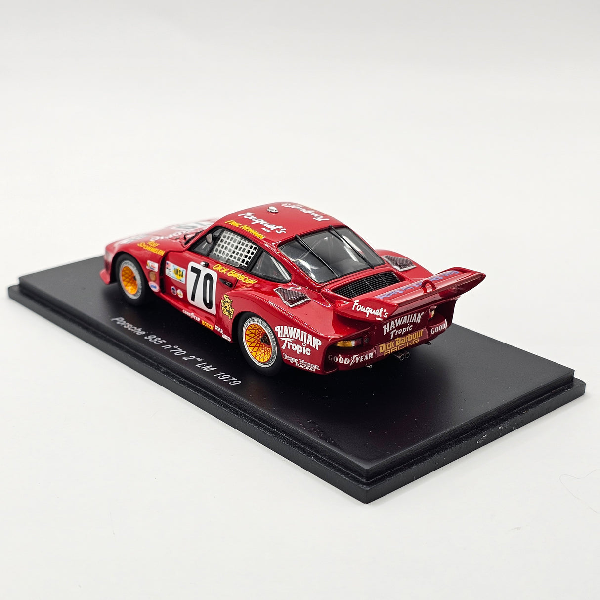 Spark Porsche 935 #70 Dick Barbour Racing IMSA GTX Winner 24Hrs Le Mans 1979 1/43 Scale