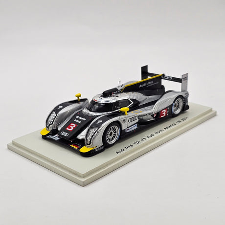 Spark Audi R18 TDI #3 Audi North America Le Mans 2011 1/43 Scale S2517