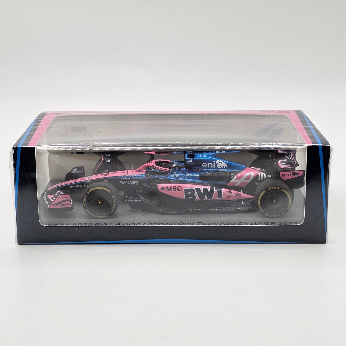 Spark Alpine A525 #10 BWT Alpine Pierre Gasly Abu Dhabi GP 2025 1/43 Scale S9682