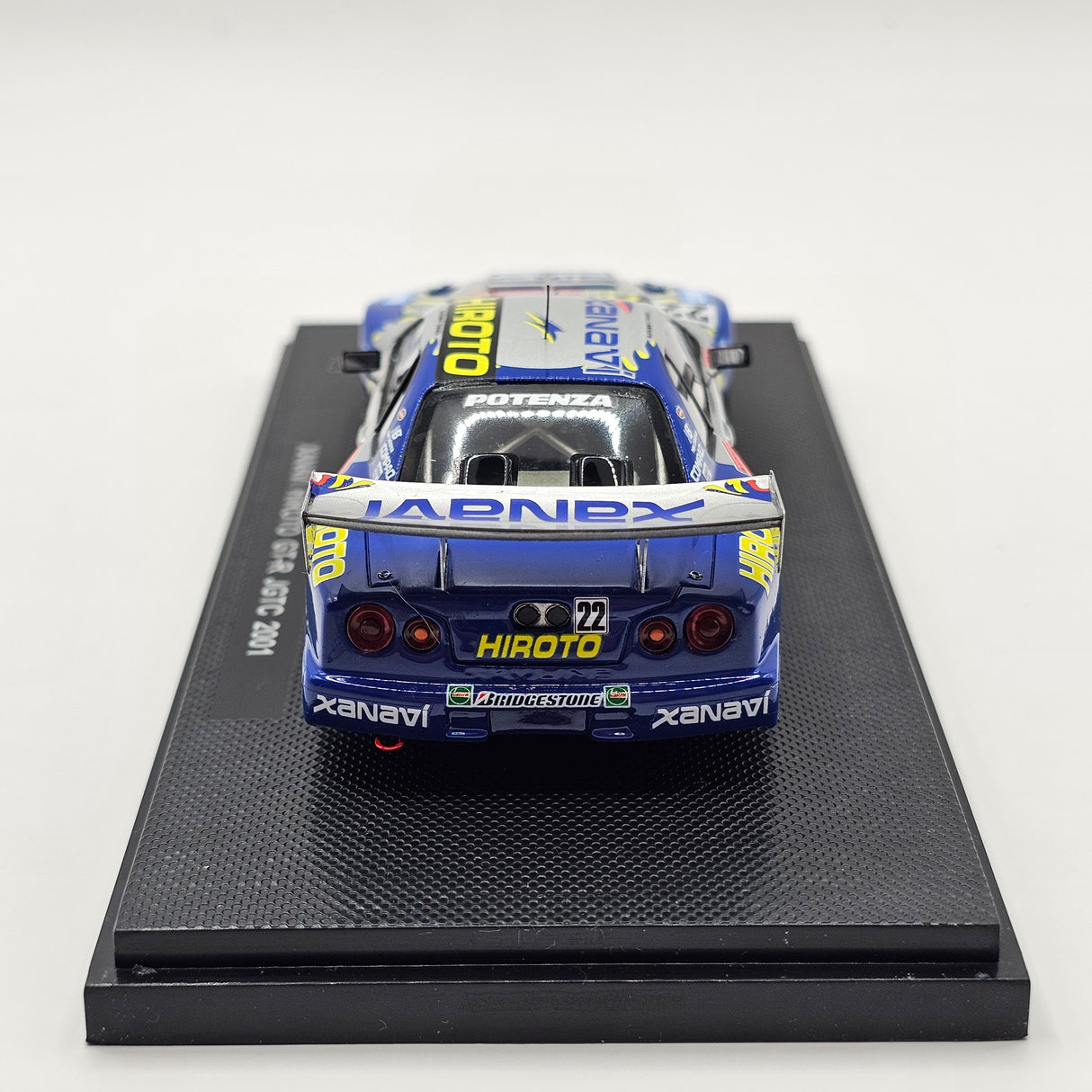 EBBRO P4 Nissan Skyline R34 GT-R #22 Xanavi Hiroto JGTC GT500 2001 1/43 Scale