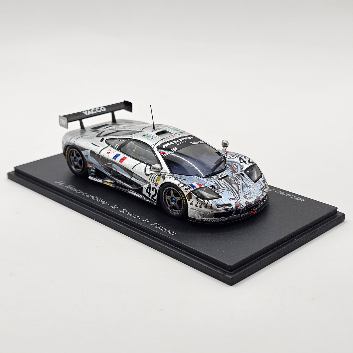 Spark McLaren F1 GTR #42 BBA Compétition 24Hrs Le Mans 1995 1/43 Scale S6672