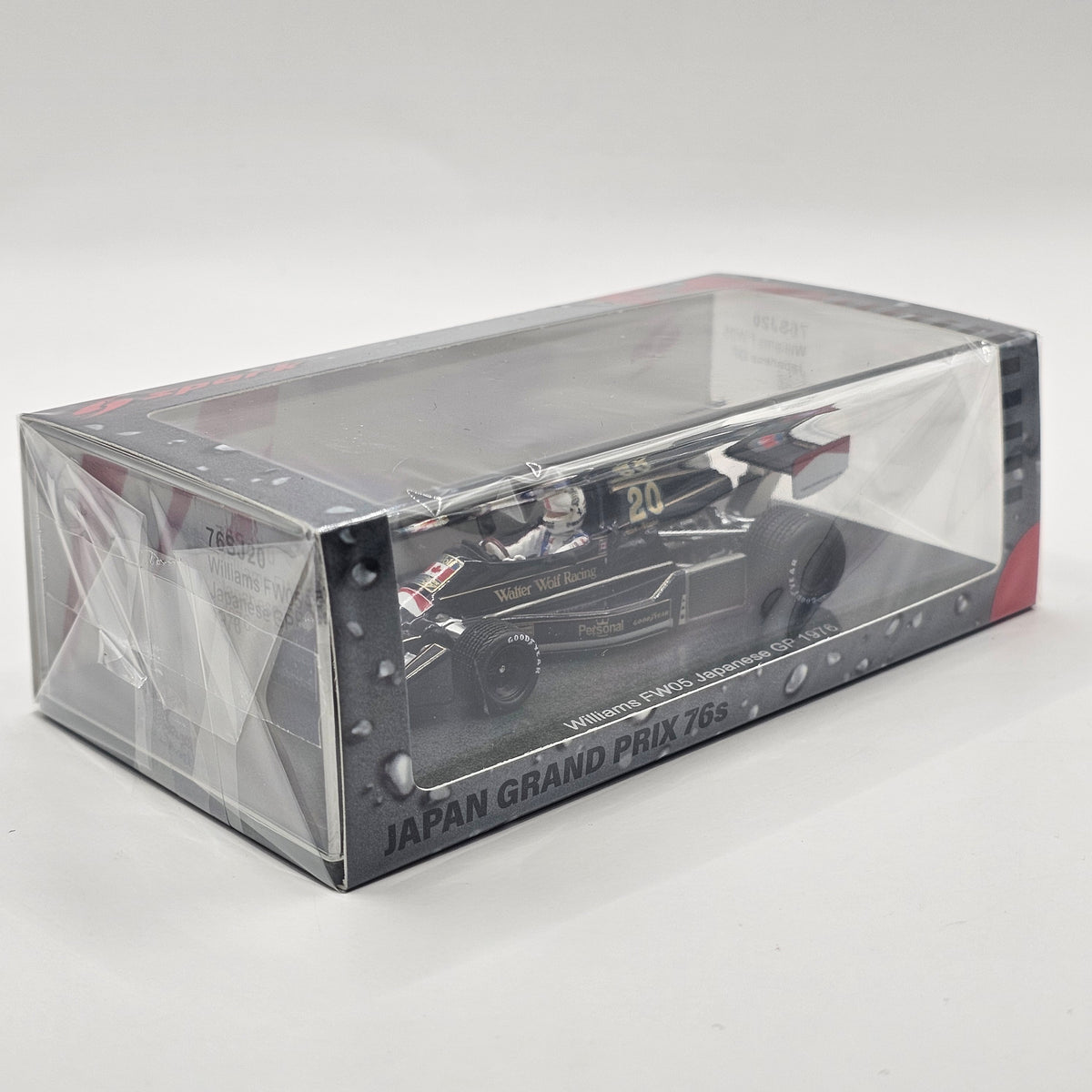 Spark Williams FW05 #20 Arturo Merzario 1976 Japanese F1 Grand Prix 1/43 Scale