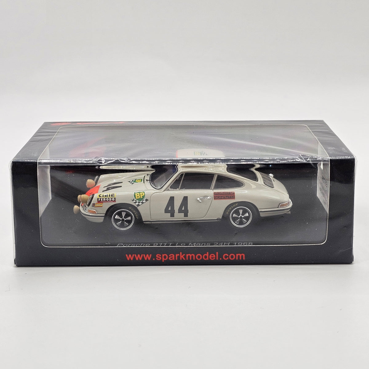 Spark Porsche 911T #44 Auguste Veuillet 24Hrs Le Mans 1968 1/43 Scale S9739