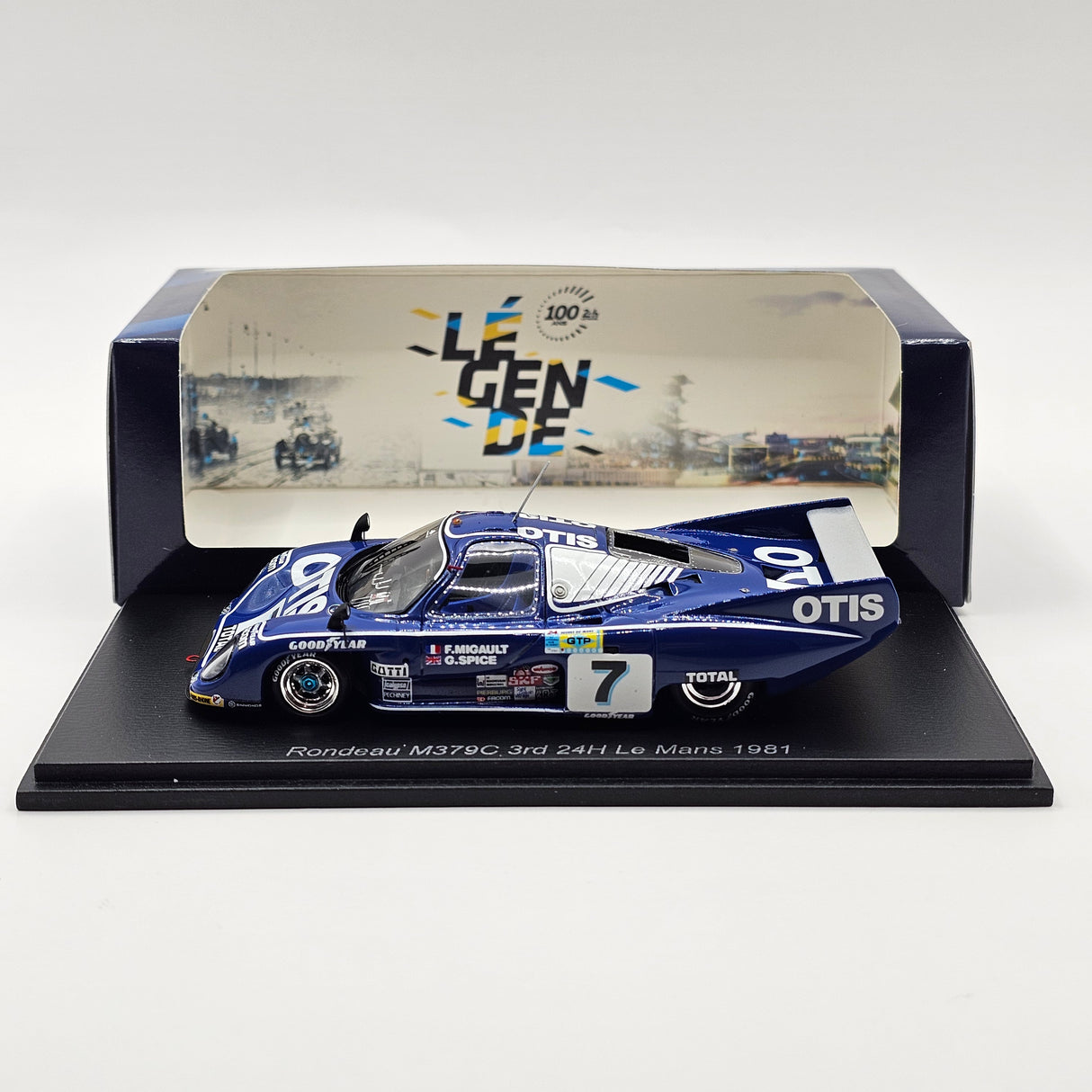 Spark Rondeau M379C #7 Jean Rondeau 3rd 24Hrs Le Mans 1981 1/43 Scale S8459