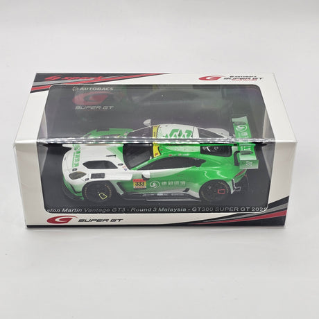 Spark Aston Martin Vantage GT3 Evo #333 EBM GIGA Racing Super GT 2025 1/43 Scale