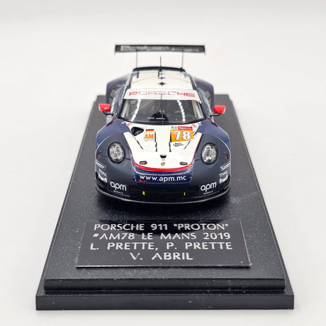 Spark Porsche 911 RSR #78 Proton Competition 24Hrs Le Mans 2019 1/43 Scale