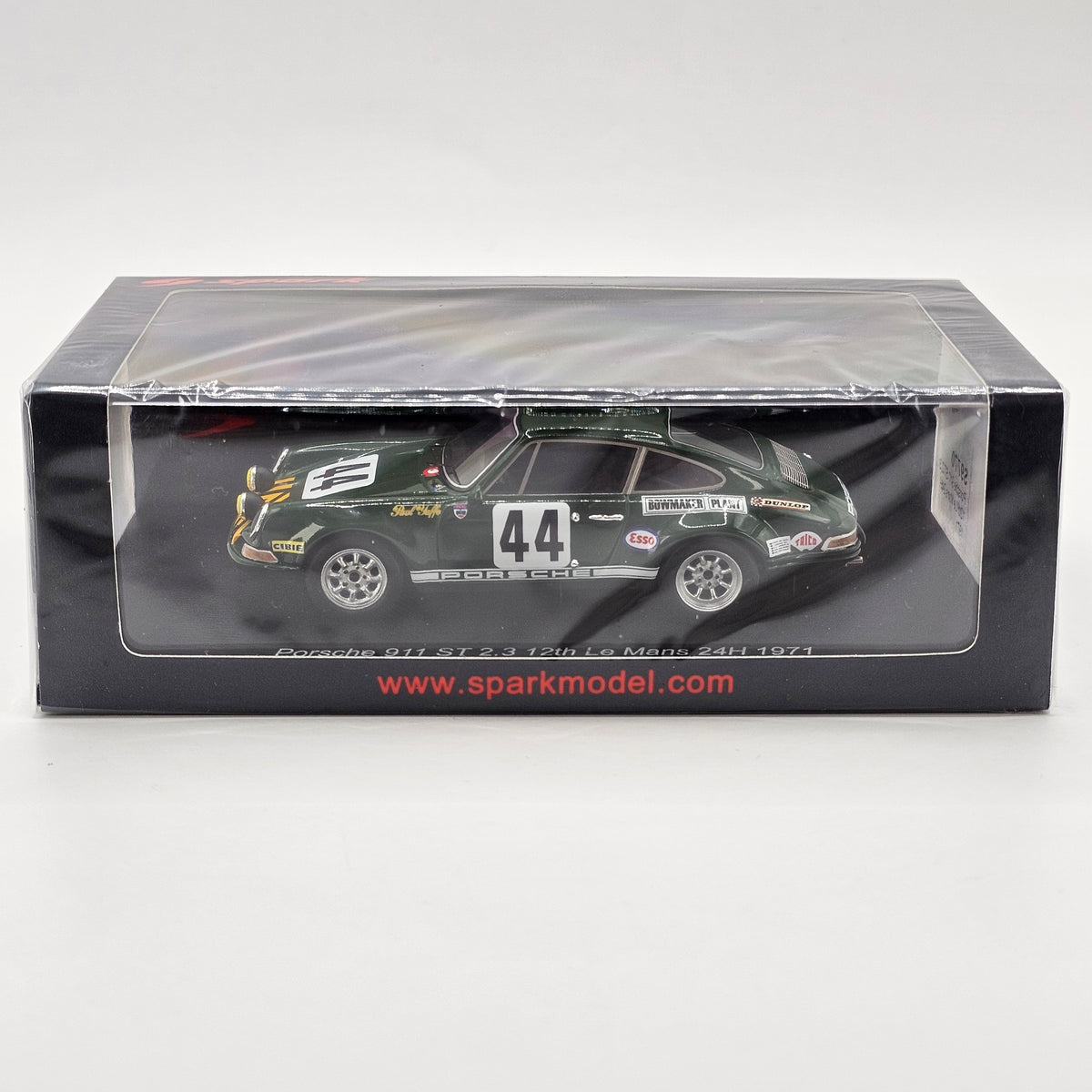 Spark Porsche 911S #44 Paul Watson Race Organisation 24Hrs Le Mans 1971 1/43 Scale