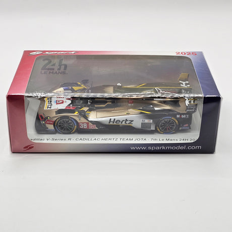 Spark Cadillac V-Series.R #38 Cadillac Hertz Team Jota 24Hrs Le Mans 2025 1/43 Scale