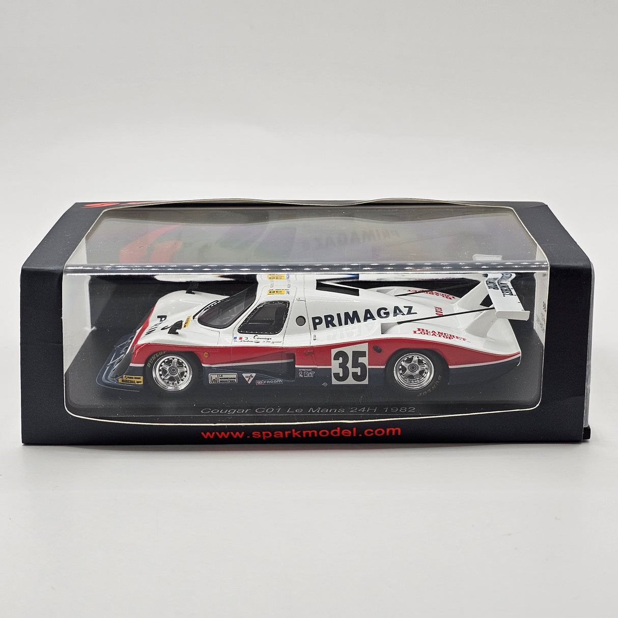 Spark Cougar C01 #35 Courage Compétition 24Hrs Le Mans 1982 1/43 Scale S9499