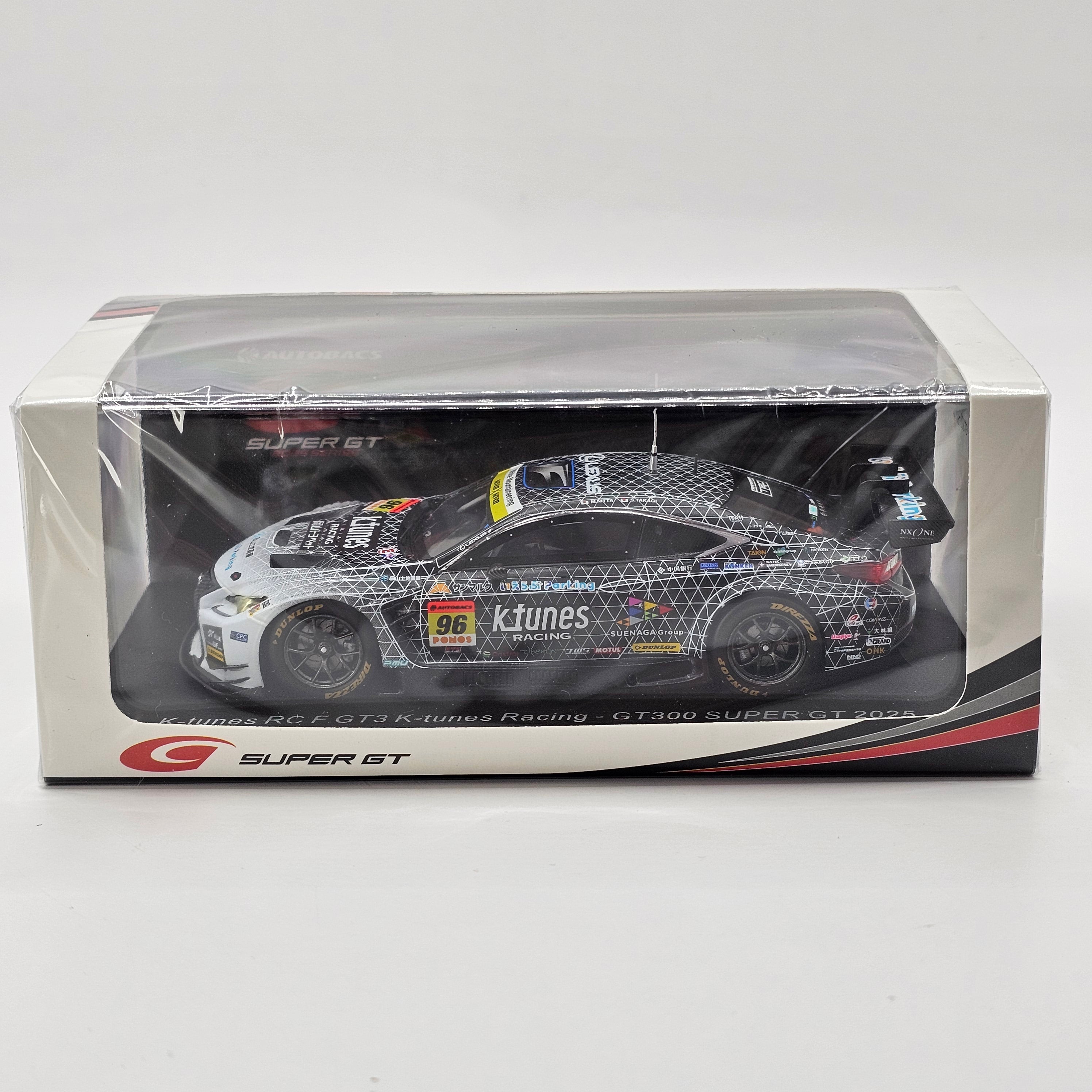 Spark Lexus RC F GT3 #96 K-tunes Racing Super GT GT300 1/43 Scale 43SG
