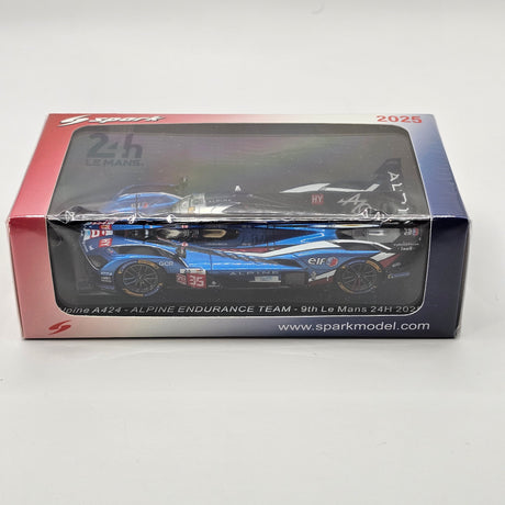 Spark Alpine A424 #35 Alpine Endurance Team 24Hrs Le Mans 2025 1/43 Scale