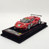 BBR Concept 43 Ferrari 488 GTE #82 Risi Competizione 24Hrs Le Mans 2016 1/43 Scale
