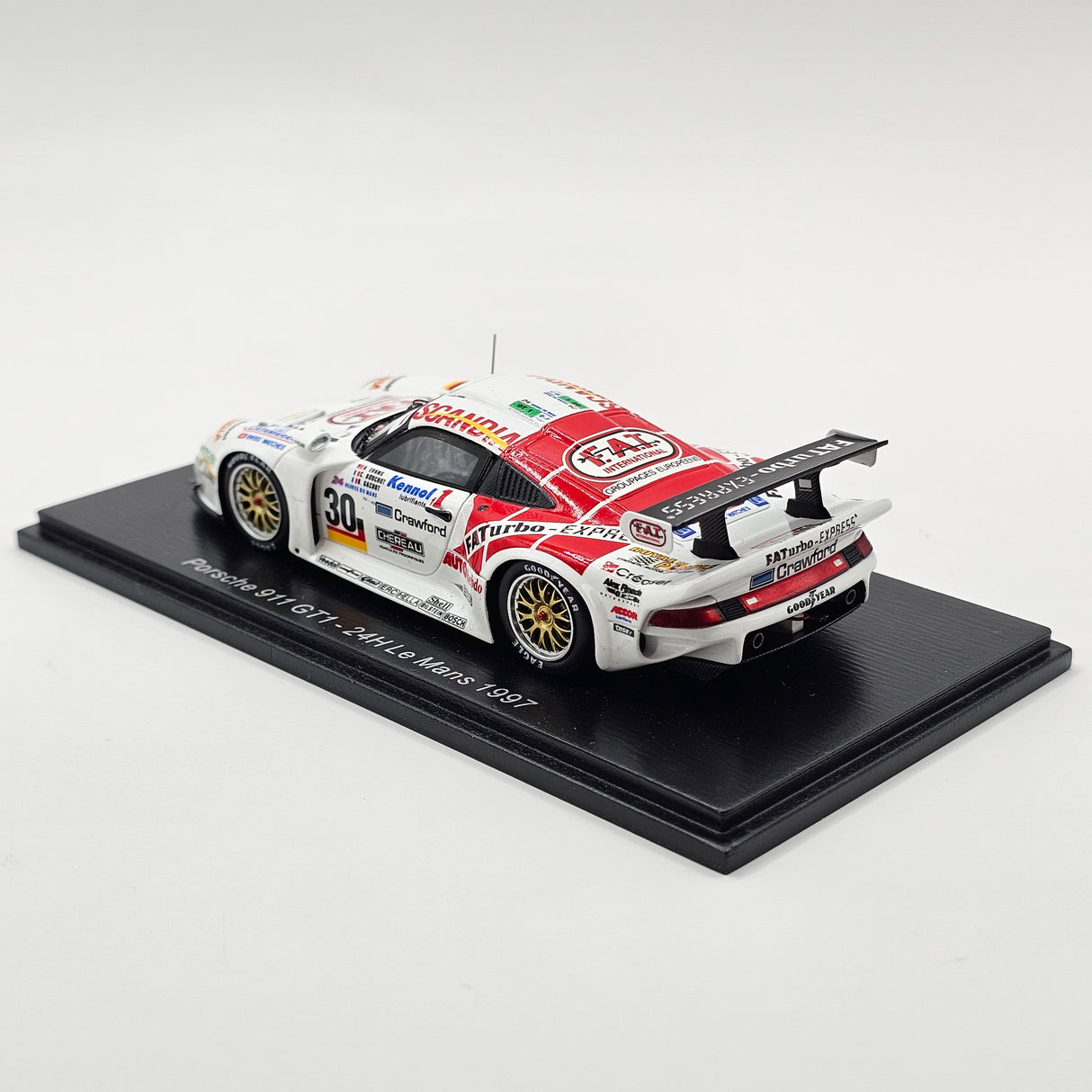 Spark Porsche 911 GT1 #30 Kremer Racing 24Hrs Le Mans 1997 1/43 Scale S5607