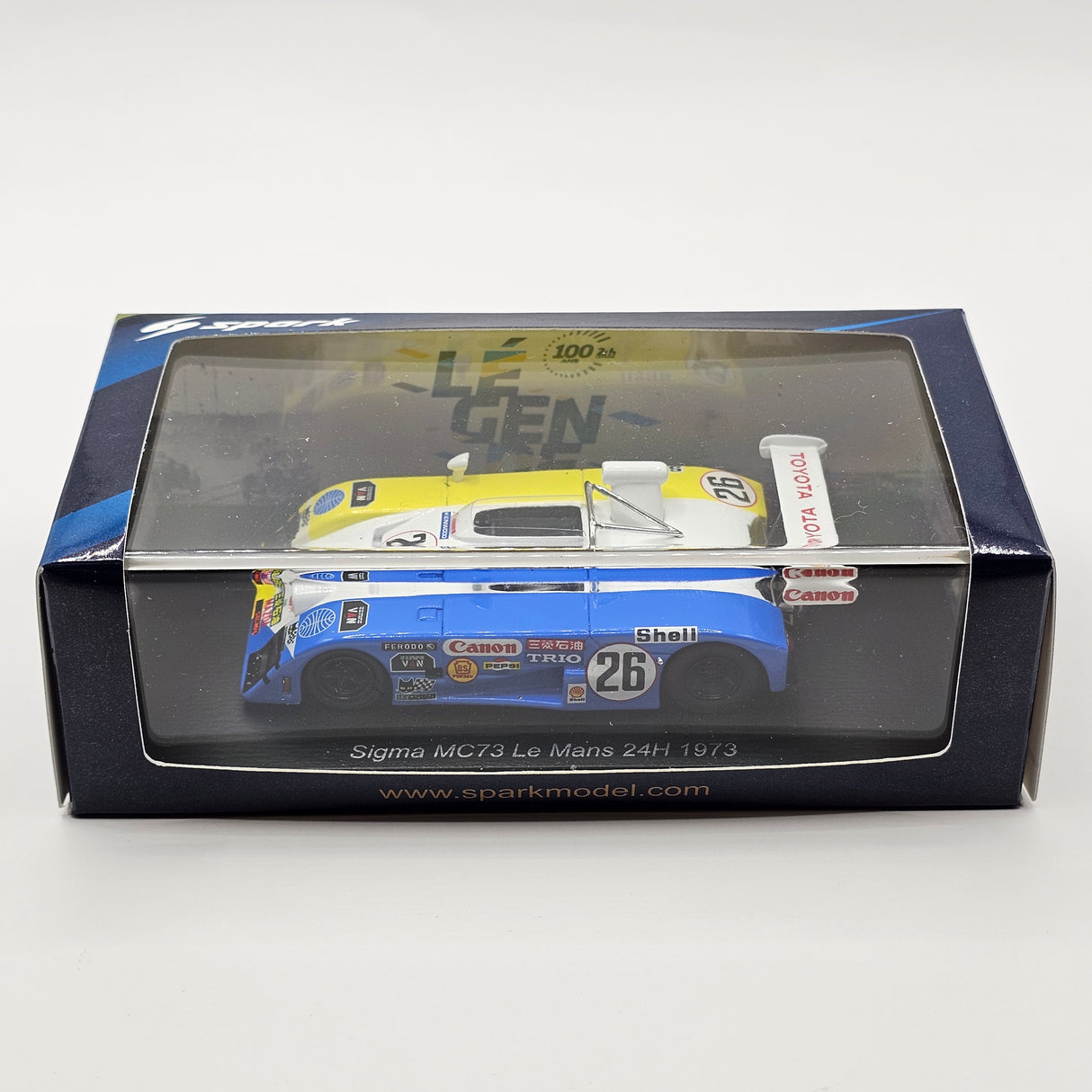 Spark Sigma MC73 #26 Sigma Automotive 24Hrs Le Mans 1971 1/43 Scale S3557