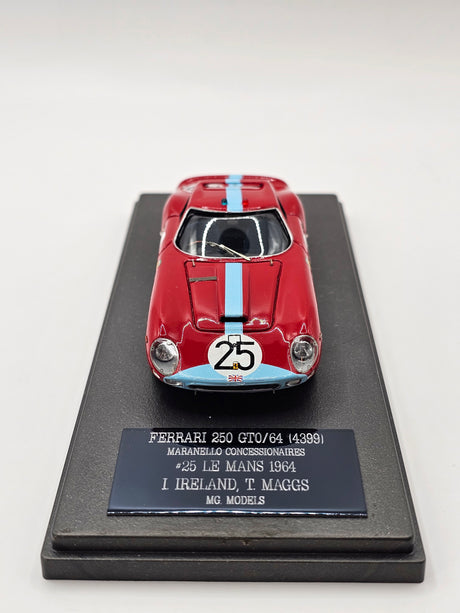 MG Model Ferrari 250 GTO #25 Maranello Concessionaires 24Hrs Le Mans 1964 1/43 Scale