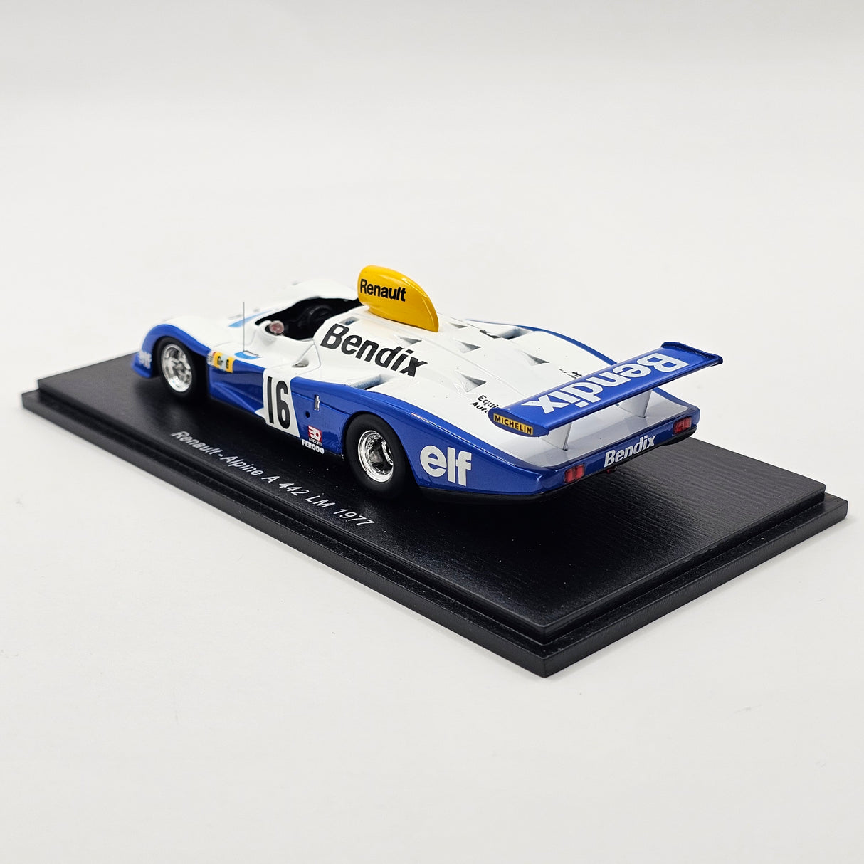 Spark Renault Alpine A442 #16 H. de Chaunac 24Hrs Le Mans 1977 1/43 Scale S1556