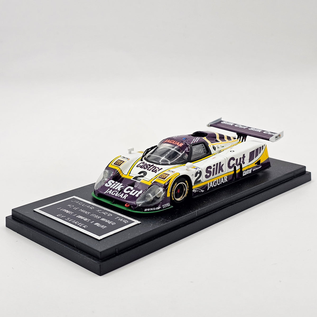 Starter Models Jaguar XJR-9 #2 Silk Cut Jaguar Winner 24Hrs Le Mans 1988 1/43 Scale