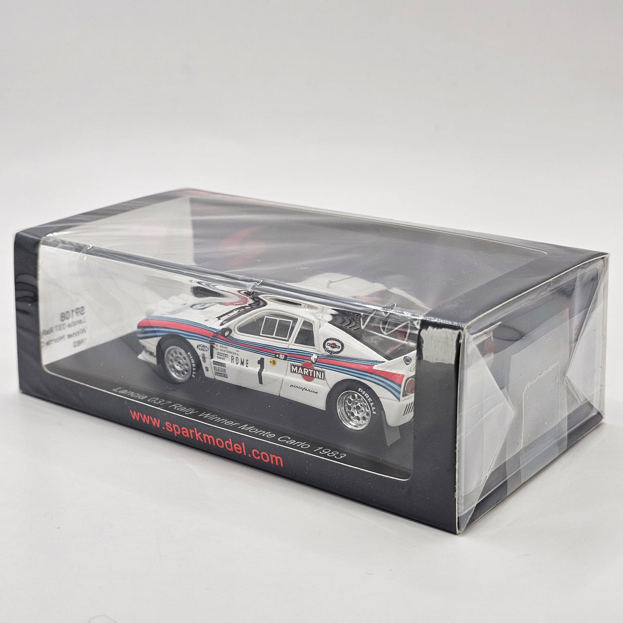 Spark Lancia 037 Rally #1 W.Röhrl Winner Monte Carlo Rally 1983 1/43 Scale S9108