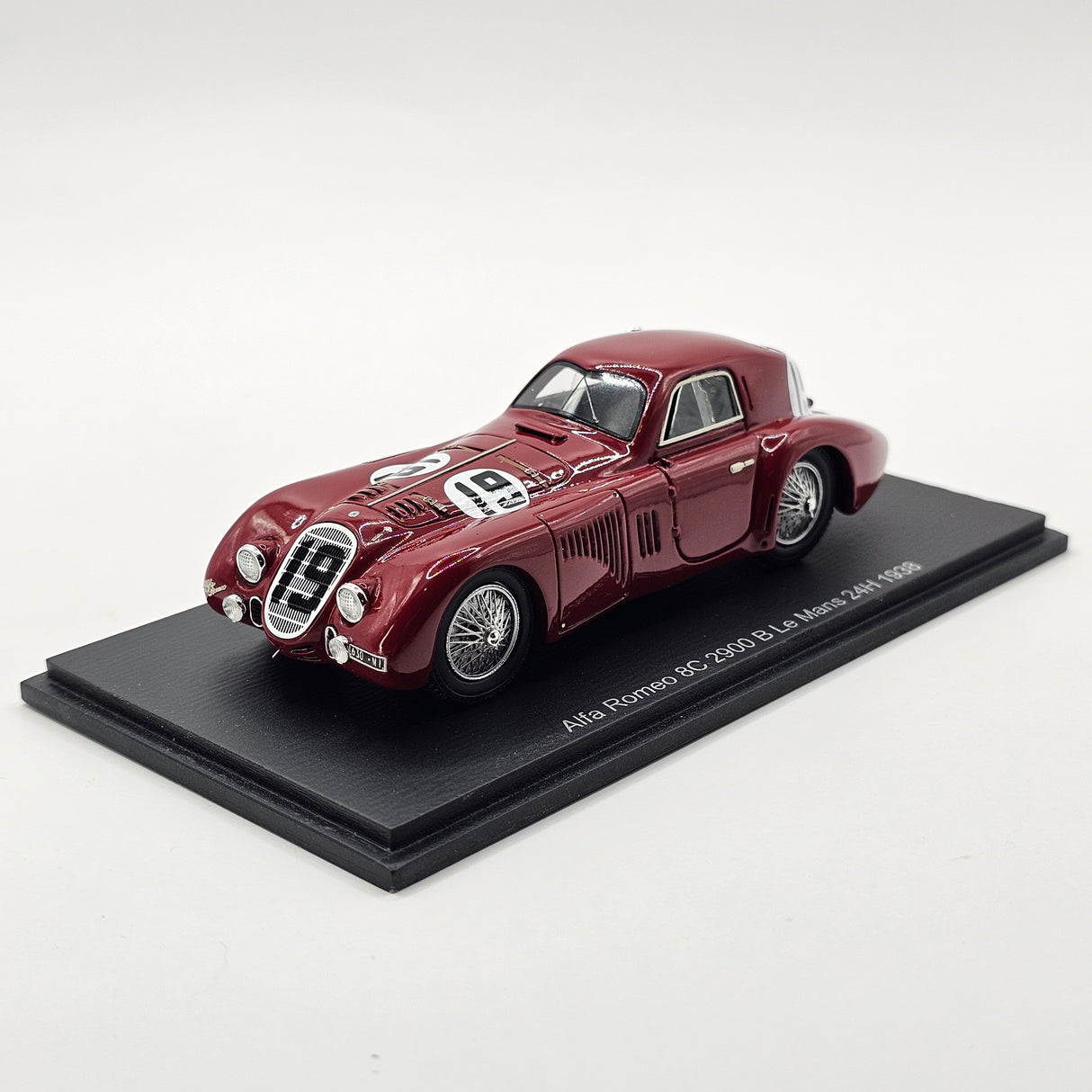 Spark Alfa Romeo 8C 2900B #19 Raymond Sommer 24Hrs Le Mans 1938 1/43 Scale S9439