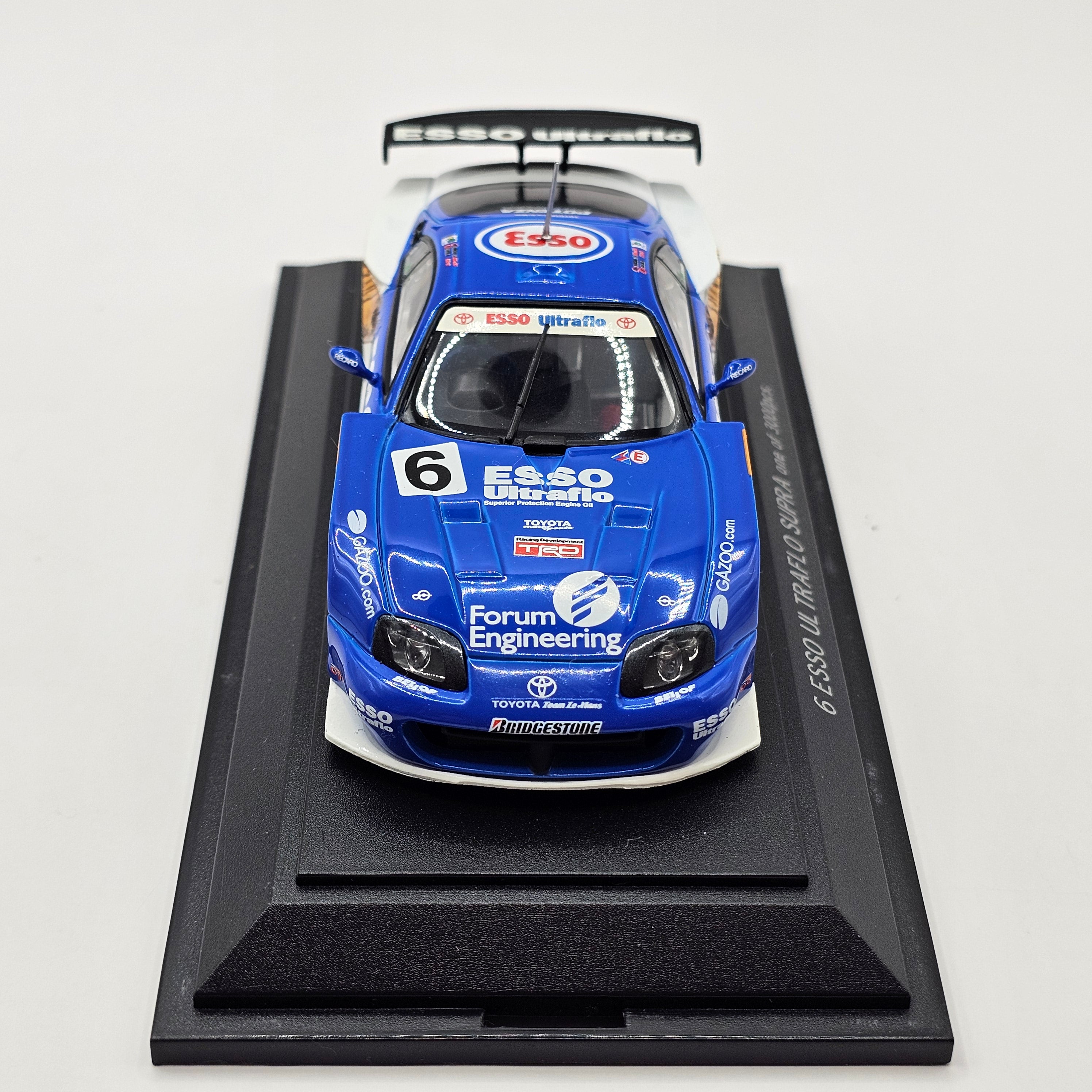 EBBRO Toyota Supra #6 Esso Toyota Team LeMans 2004 JGTC GT500 1/43 Sca