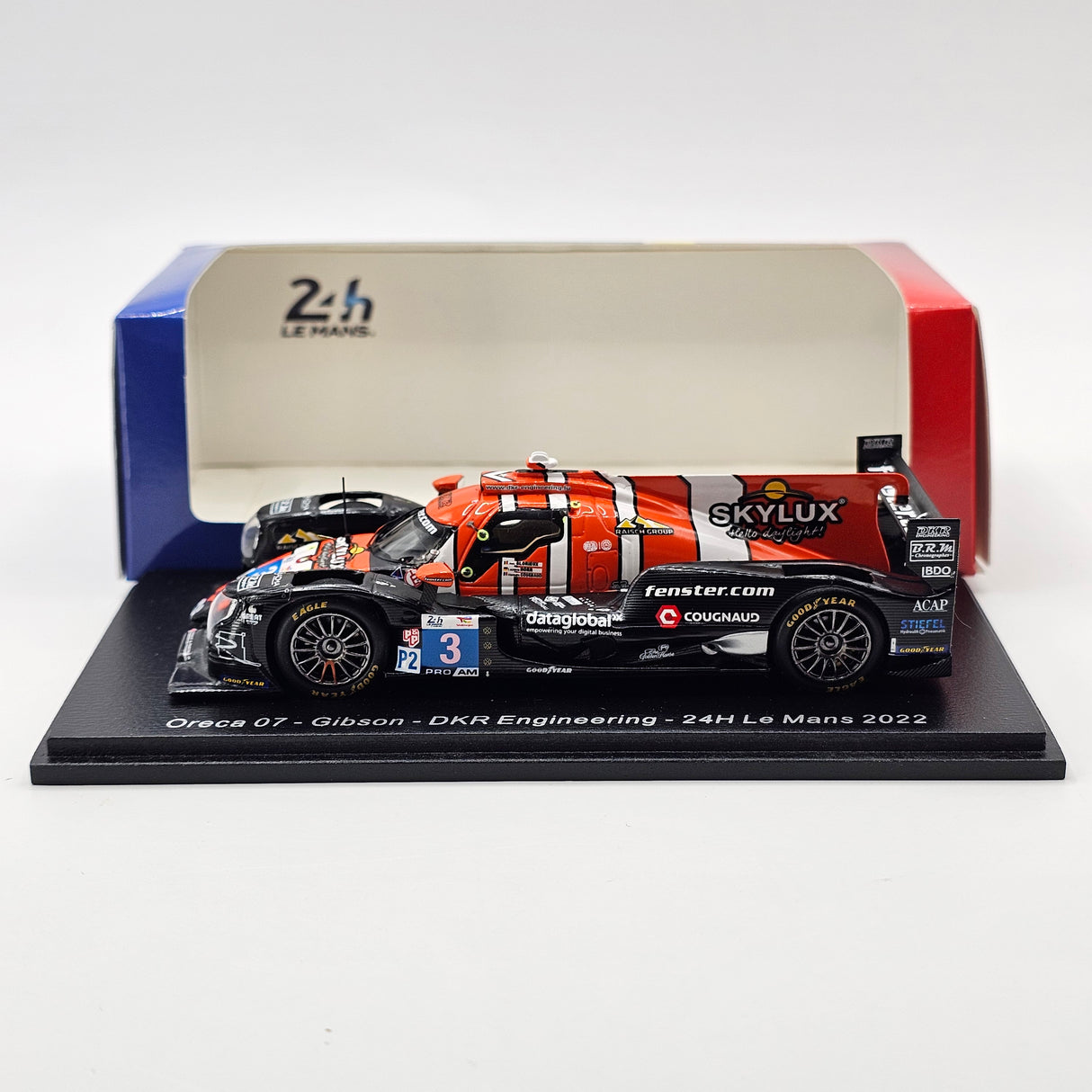 Spark Oreca 07 Gibson #3 DKR Engineering 24Hrs Le Mans 2022 1/43 Scale S8616