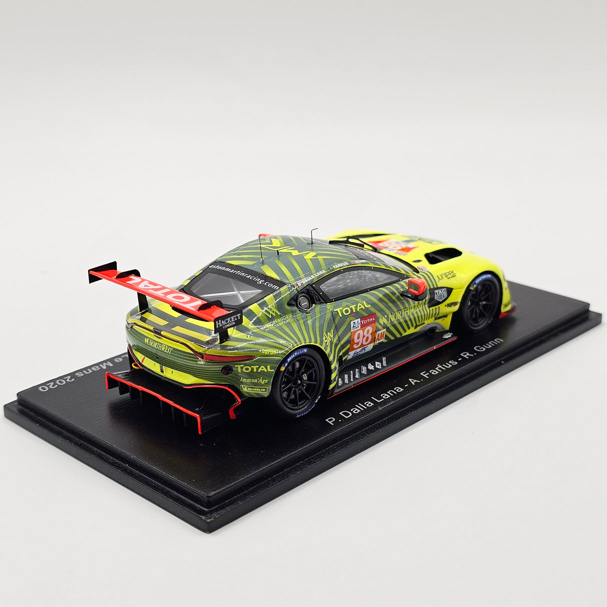 Spark Aston Martin Vantage #98 Aston Martin Racing 24Hrs Le Mans 2020 1/43 Scale