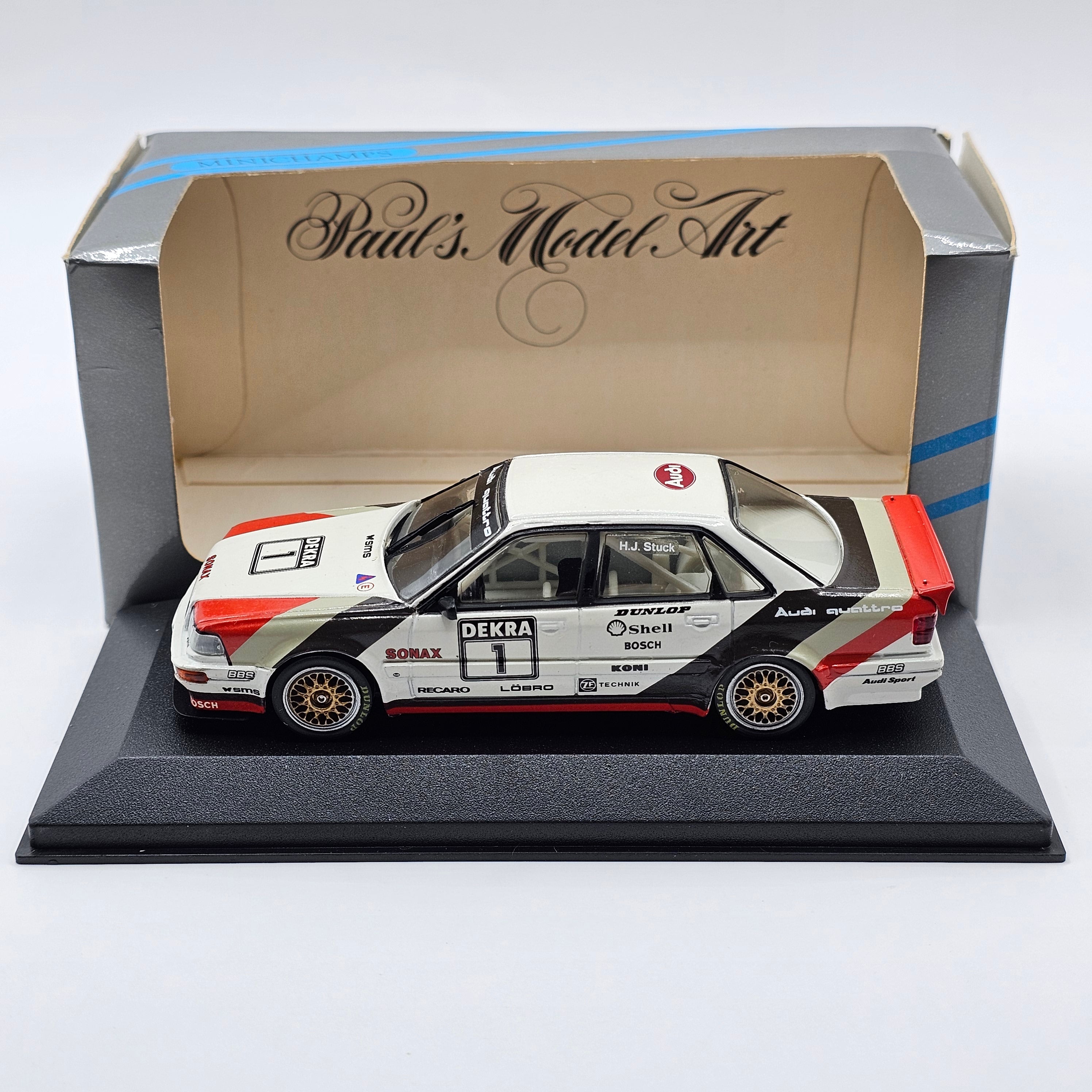 MINICHAMPS Audi V8 DTM #46 ロール 限定2400台品 MINICHAMPS Audi V8 DTM #46 ロール 限定2400台品 - メルカリ
