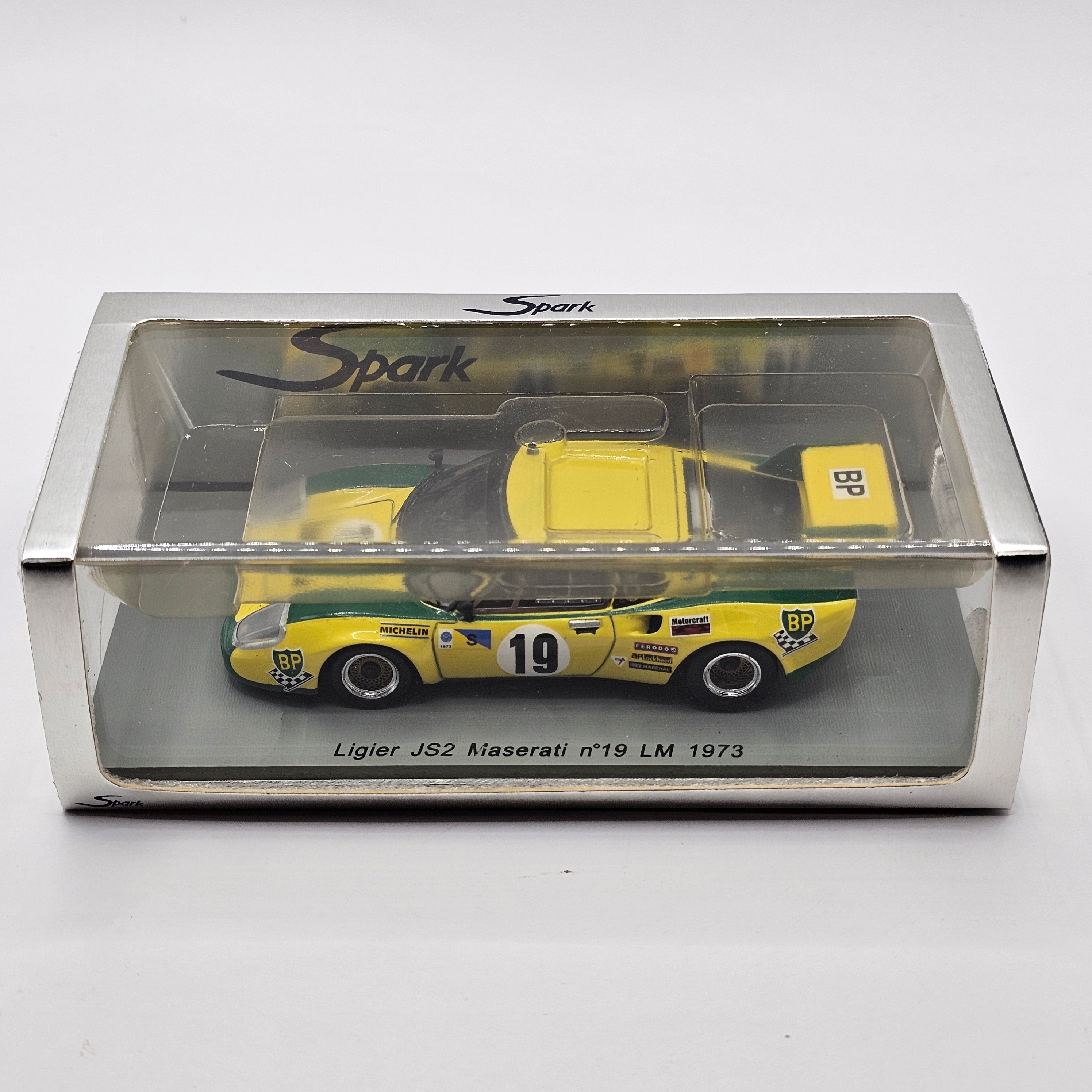 Spark Ligier JS2 Maserati #19 Automobiles Ligier Le Mans 1973 1/43 Sca