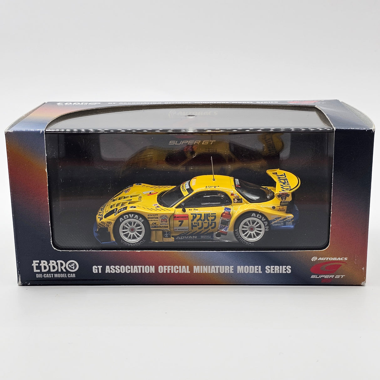 EBBRO Mazda RX7 #7 RE Amemiya Racing Super GT GT300 2005 1/43 Scale