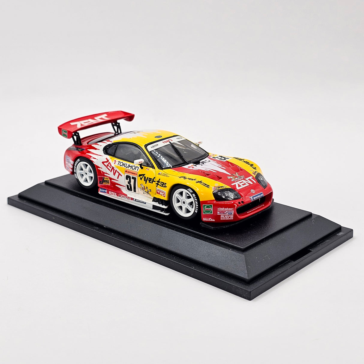 EBBRO Toyota Supra GT500 #37 Zent Toyota Team TOM'S JGTC 2001 1/43 Scale