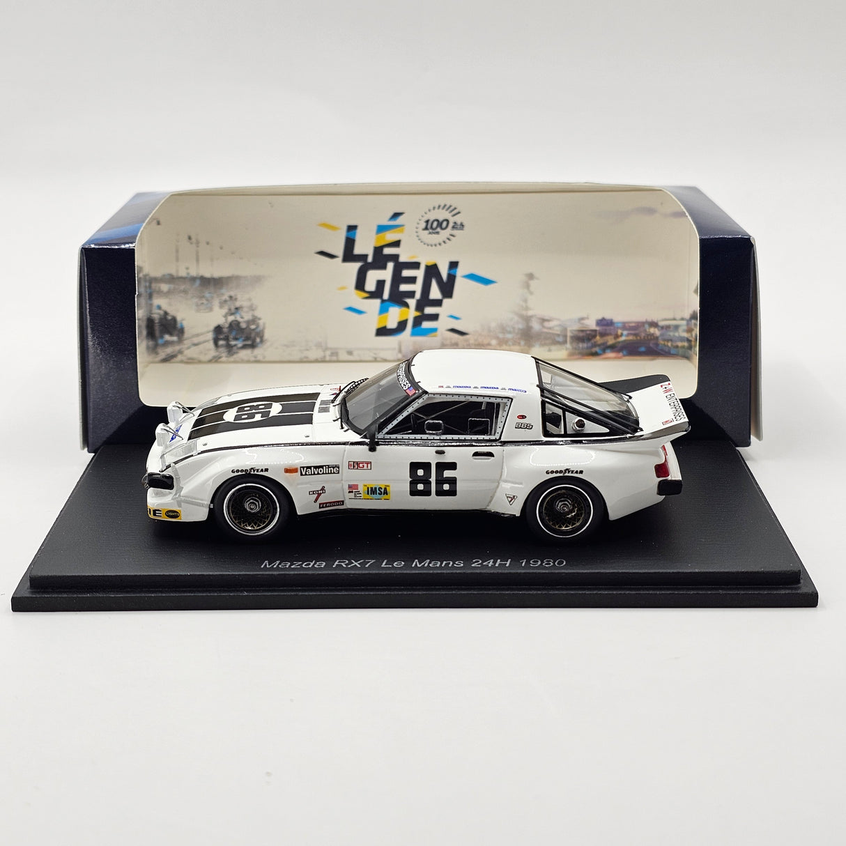 Spark Mazda RX-7 #86 Z & W Enterprises 24Hrs Le Mans 1980 1/43 Scale S9470