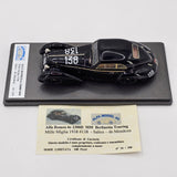 ALFAMODEL Alfa Romeo 6C 2300B MM #138 Salice / Mendoza Mille Miglia 1938 1/43 Scale