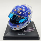 Spark Alexander Albon Williams Racing British F1 GP 2025 Helmet 1/5 Scale
