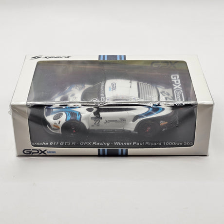 Spark Porsche 911 GT3R #22 GPX Martini Racing Winner Paul Ricard 1000KM 2021 1/43 Scale