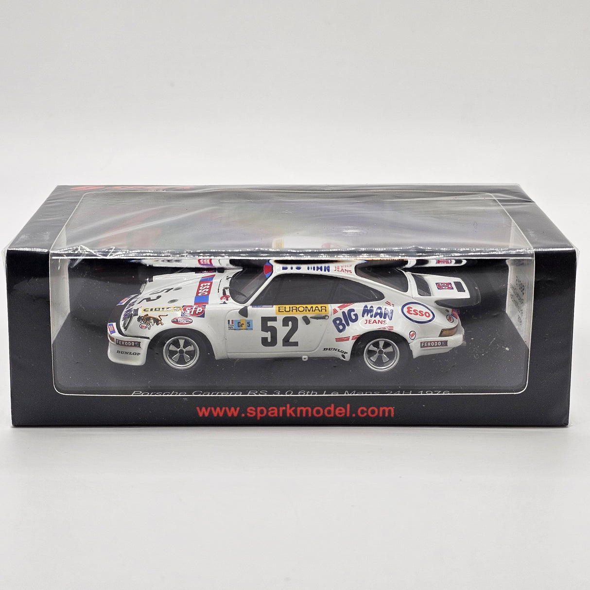 Spark Porsche 911 Carrera RSR #53 G. Méo 24Hrs Le Mans 1976 1/43 Scale S9815