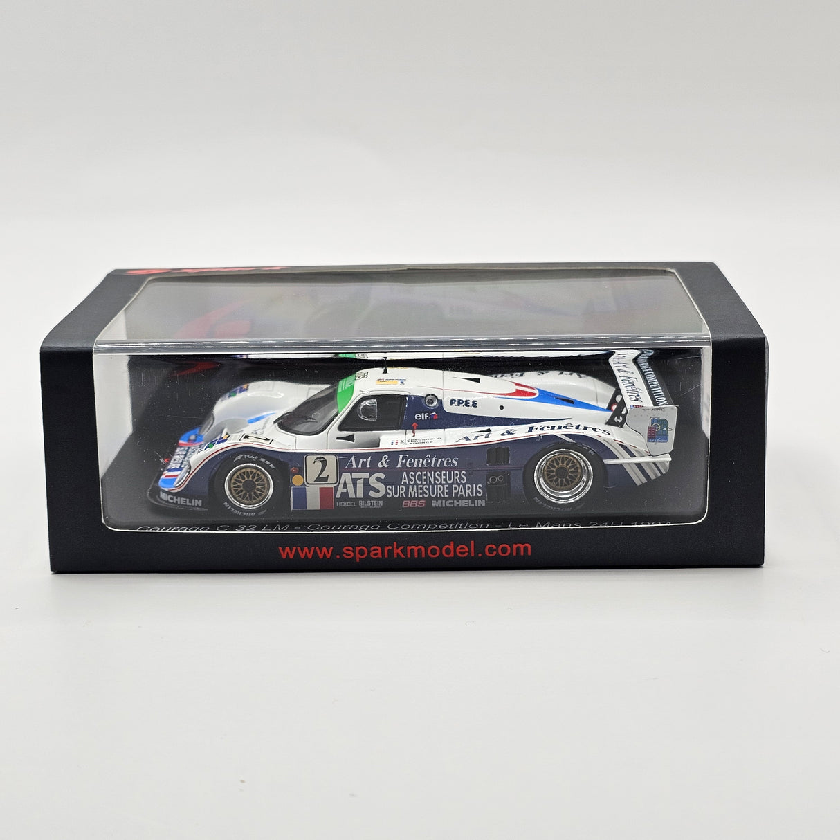 Spark Courage C32LM #2 Courage Compétition 24Hrs Le Mans 1994 1/43 Scale S3663
