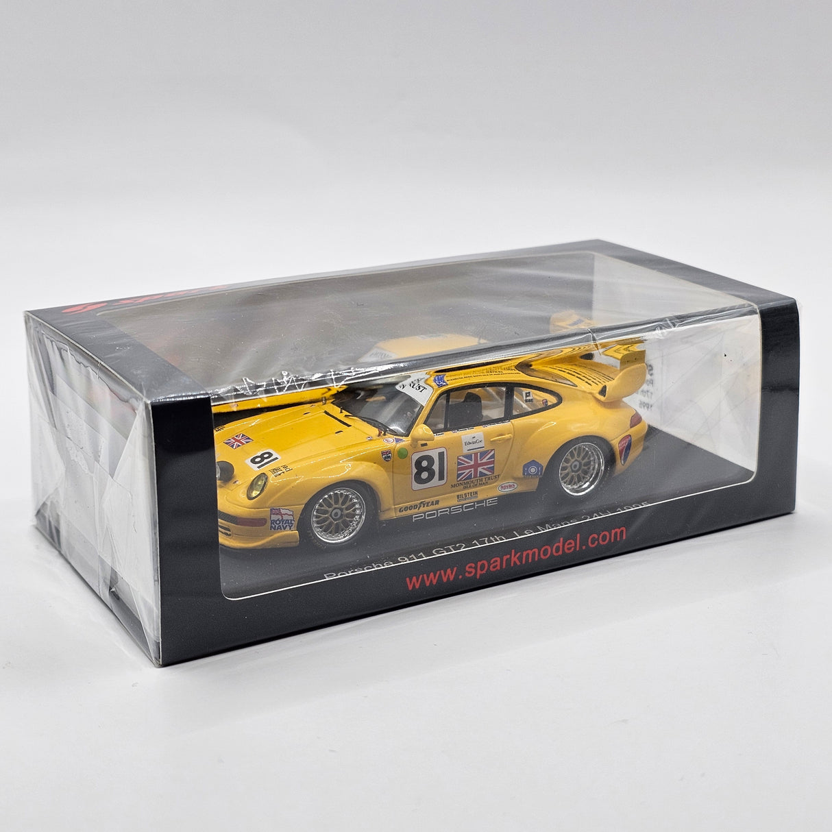 Spark Porsche 911 GT2 #81 Richard Jones Le Mans 24H 1995 1/43 Scale S9900