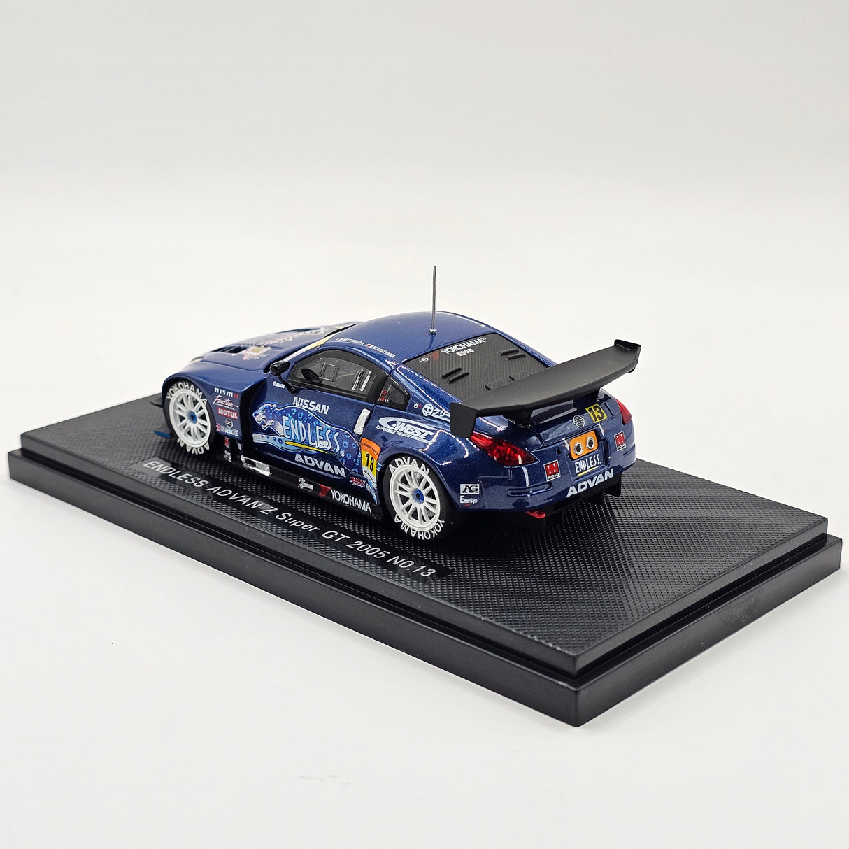 EBBRO Nissan Fairlady Z #13 Endless Sports Super GT GT300 2005 1/43 Scale