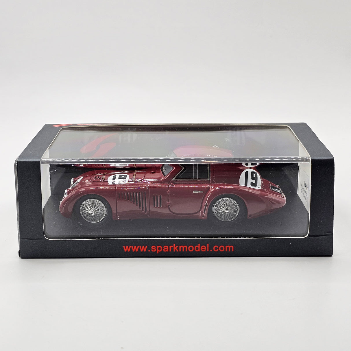 Spark Alfa Romeo 8C 2900B #19 Raymond Sommer 24Hrs Le Mans 1938 1/43 Scale S9439