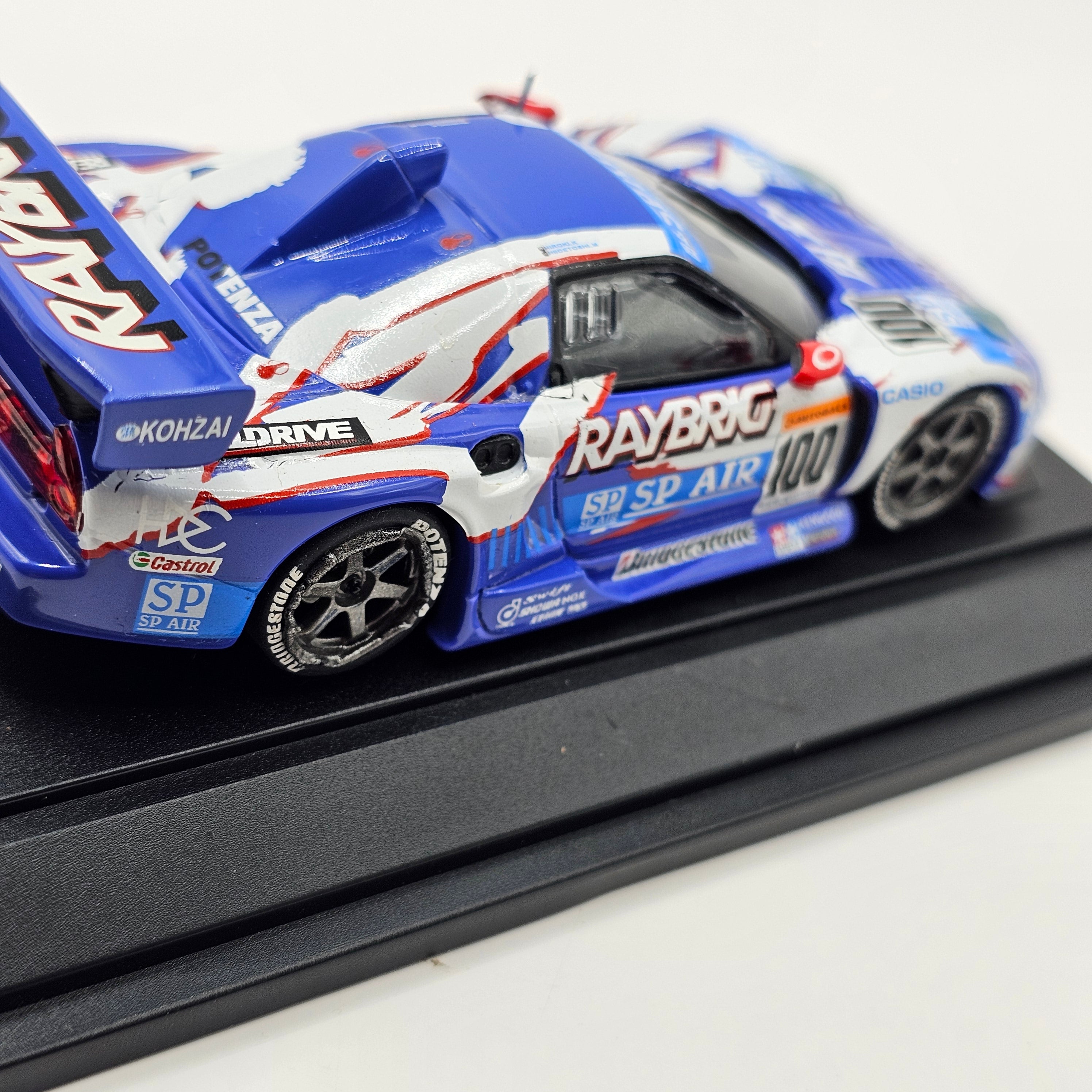 EBBRO Honda NSX #100 Raybrig Team Kunimitsu JGTC GT500 2002 1/43 Scale
