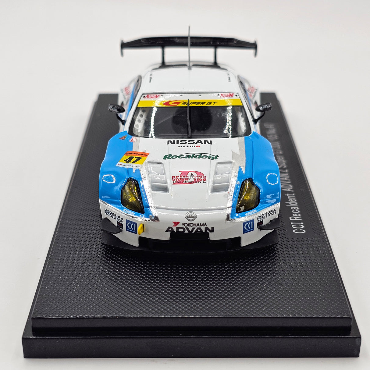 EBBRO Nissan Fairlady Z #47 Advan Team MOLA Super GT GT300 2005 1/43 Scale