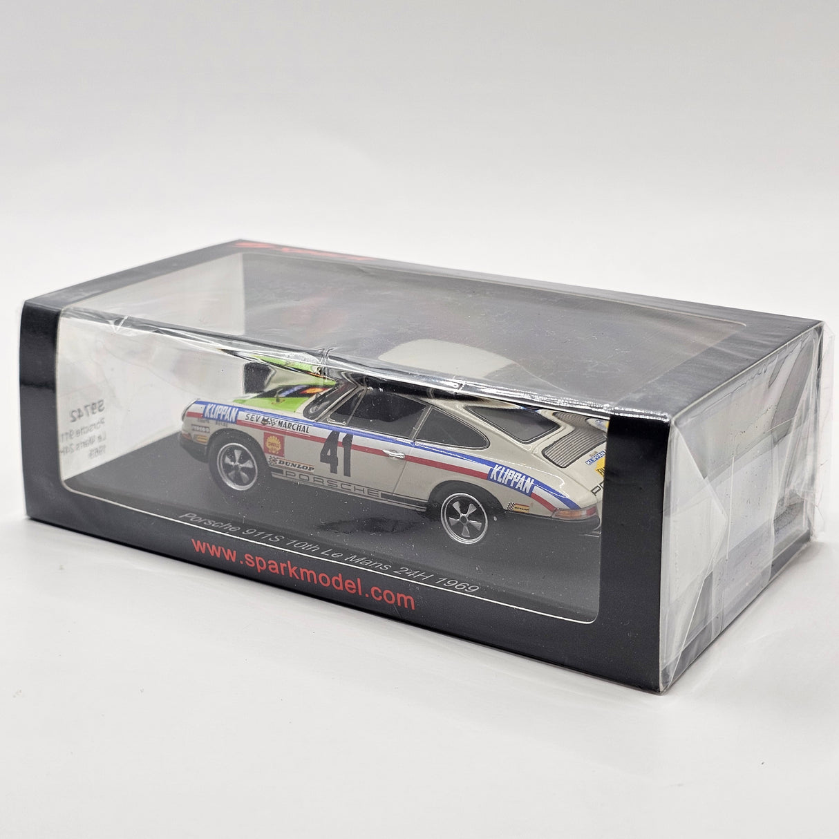 Spark Porsche 911S #41 J.-P. Gaban 10th Le Mans 24H 1969 1/43 Scale S9742