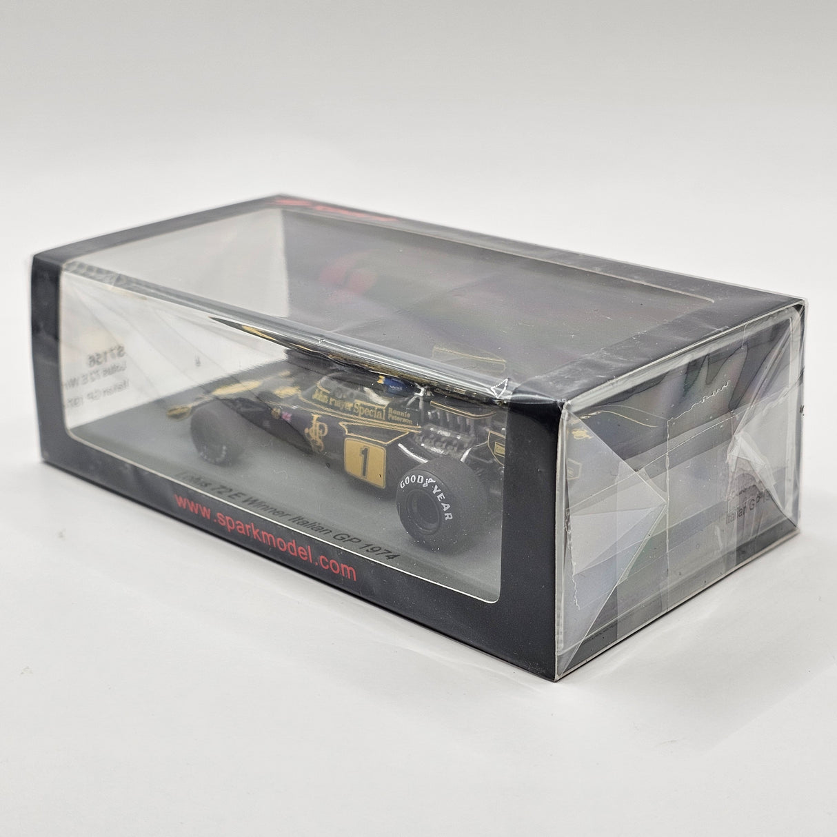 Spark Lotus 72 E #1 Ronnie Peterson Winner Italian GP 1974 1/43 Scale