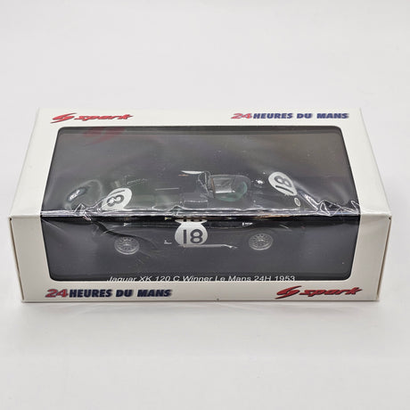 Spark Jaguar XK 120 C #18 Jaguar Cars Ltd 24Hrs Le Mans 1953 Winner 1/43 Scale